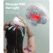 VIVIYA Electric Scalp Massager with Red Light | Portable Handheld Hair Growth Stimulator and Stress Reliever - Buy Online on GoSupps.com