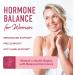 Hormone Balance Liquid Drops | Menopause & PMS Relief Tincture with Black Cohosh Stinging Nettle & Red Raspberry Leaf | Herbal Support | Vegan | 2oz - Buy Online on GoSupps.com