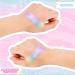 Lounsweer 360 Pcs Kids Tie Dye Adhesive Bandages - Waterproof, Colorful, Cute & Flexible First Aid Bandage Variety Pack for Children - Ideal for Scrapes, Cuts, Wounds & Burns Care - 4 Sizes - Buy Online on GoSupps.com