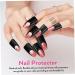 minkissy 100 Sheets Nail Polish Guard Nail Protector For Gel Polish protector nail Silica gel tool adhesive tape protective oil care Nail Guards For Painting Nails 3.00X2.50X0.10CM As Shown - Buy Online on GoSupps.com