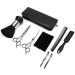 Professional Hair Cutting Thinning Scissors Salon Apron Hair Sweeping Brush Tool Set for Various Hair Types