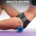 Professional Vibrating Peanut Massage Ball for Deep Tissue Trigger Point Therapy - Cordless Handheld Massager with 4 Intensity Levels - Dual Lacrosse Ball Vibration for Myofascial Release (Blue) - Buy Online on GoSupps.com
