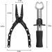 Sidomma Fishing Pliers & Gripper Set with Sheath - Multifunctional Saltwater Tool for Fly, Ice, & Kayak Fishing - Great Gift for Men - Buy Online on GoSupps.com