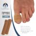 Dr. Frederick's Original Fabrigrip Toe Protectors - Large Size - Prevent Blisters and Cushion Bunions - 2-Pack - Buy Online on GoSupps.com