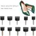 High Heel Tip Replacement - Non-Slip TPU Polyurethane Iron Shoes Repair - 40 Pairs 10 Sizes for Comfort & Safety | International Shipping - Buy Online on GoSupps.com