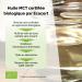 Organic MCT Pure C8 C10 Oil - Extracted by distillation | Ketosis support - Buy Online on GoSupps.com