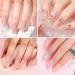 ROSALIND 60ml Soft Pink Poly Extension Gel - Fall Nail Art Decor | Builder for Nails UV Lamp Required - Women's Gift - Buy Online on GoSupps.com