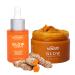 Minimo Skin Essentials Glow on Glow Combo Pack: Glow Turmeric Face Scrub (5 oz) + Glow in a Bottle Ultra-Concentrated Turmeric Serum (1 oz)