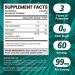 Potassium 3 in 1 Complex Gummies | Sugar Free | 99mg Potassium Citrate | Leg Cramps & Muscle Supplements | 60 Chewables - Buy Online on GoSupps.com