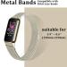 surundo Compatible with Fitbit-Luxe-Bands for Women Men  Magnetic Clasp Stainless Steel Mesh Metal Milanese Loop Wristband Replacement Strap for Fitbit Luxe/Luxe Special Edition Fitness Tracker Starlight - Buy Online on GoSupps.com
