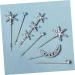 FOMIYES 5 Sets Fringe Bobby Pin Rhinestone Hair Clips Womens Barrettes for Hair Star Hair Clip Hair Barrette Wedding Hair Clip Rhinestone Barrettes Side Clip Girl Headgear Alloy - Buy Online on GoSupps.com