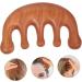 Beavorty Peigne De Massage Dents Larges Manuel Masseur De Chevelu Gratteur Pour Cheveux Poign e Ergonomique - Buy Online on GoSupps.com