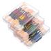 Ipetboom 30pcs Double Ended Eye Shadow Stick Eyeshadow Double Head Sponge Applicator Girl Makeup Tools Woman