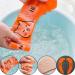 Finoulie 4 Pairs Washable & Reusable Toilet Seat Warmer Covers - Non Slip Cushion for Bathroom - Cute Design | Self-Adhesive Tape Included - Buy Online on GoSupps.com