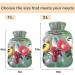 Naanle Flowers & Birds Heat Bottle | 1L Transparent Hot Water Bottle for Pain Relief | Hand & Foot Heating Bags | International Shipping Available - Buy Online on GoSupps.com