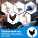 Cywvynyt 48 Multi-Colored Chicken Leg Rings | Numbered Clip-On Poultry Identification Straps for Gamefowl Ducks and Guinea (16mm) - International Shipping - Buy Online on GoSupps.com