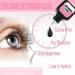Lash Extension Glue 5ml Eyelash Glue for Lash Extensions 1-2s Fast Drying Retention 6-7 Weeks Eyelash Black Eyelash Bond Long Lasting & Waterproof Eyelash Glue Individual Lashes Glue - Buy Online on GoSupps.com