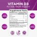 Vitamin D3 Gummies 5000 IU Extra Strength 125 mcg - Bone, Muscle & Immune Support - Gluten Free - Non-GMO - 60 Gummies, Raspberry Flavor - Buy Online on GoSupps.com