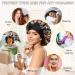 Welrog Silk Sleeping Hood for Women - Night Hair Bonnet with Leopard Pattern & 3 Hair Ties - Perfect Sleep Cap for Healthy Hair - Buy Online on GoSupps.com