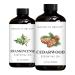 Brooklyn Botany Frankincense & Cedarwood Essential Oils 4 Fl Oz (Pack of 2) 100% Pure & Natural Earthy & Grounding Aromatherapy Blend