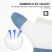COHEALI Teen Thumb Sucking Stop Kit - 2 Pairs Soft Breathable Thumb Guards & Teething Baby Mittens - Buy Online on GoSupps.com