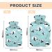 Cartoon Panda Bear Hot Water Bottle with Cover | 2L Heat Bottle for Pain Relief & Warm Compress - Hand & Foot Warmer - Buy Online on GoSupps.com
