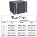 Dog Crate Cover for 48-Inch Wire Crates, Waterproof & Windproof Pet Cage Cover - Dark Grey, Soundproof Kennel Cover - Home Decor, 2 Doors, Heavy Duty - Fits 48 Crates - Cover Only - Buy Online on GoSupps.com