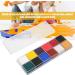  Oytrui Face Free Body Paint 12 Colors Professional Kids Makeup Face Paint Sticks Set for Easter Cosplay Party Carnival (12 Colors Oil) - Buy Online on GoSupps.com