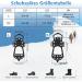 LCMOM Winter Shoe Spikes - Anti-Slip Ice & Snow Grips for Men & Women - 11 Teeth Crampon Design - Buy Online on GoSupps.com