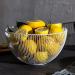Fruit Basket Bowl Stainless Steel Fruit Vegetable Storage Bowls Kitchen Baskets Fruit Basket Minimalism Storage Baskets Organization Fruit Bowls (Color : Black) - Buy Online on GoSupps.com