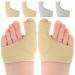 Sibba Bunion Splints Corrector Big Overlapping Toe Straightener Relief Fix Splint Socks Brace Spacers Remover Bunions Sandals Straighteners Comfort Foot Cushions For Women Men