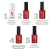 K Professional Base Coat - Blue Neon Flakes Camouflage Gel Nail Polish - 7ml UV/LED - Glitter Confetti for Stunning Gel Nails - Buy Online on GoSupps.com