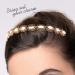 Teenitor Rhinestone Beaded Elastic Headband - Set of 5 Handmade Crystal Hairbands for Women and Girls - Buy Online on GoSupps.com