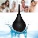 Melao Enema Bulb 224ML (Black) - Reusable Anal Douche for Men and Women with Soft Nozzle - Buy Online on GoSupps.com