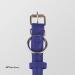 Collardirect Handmade Round Leather Dog Collar - Soft Padded Real Leather Adjustable for Small Dogs & Cats - Available in Black Pink Red Blue Purple (15-18 cm) - Buy Online on GoSupps.com