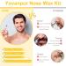 Yovanpur Nose Wax Kit: 100g Wax Beads, 20 Applicators, Mustache Protector, Easy & Painless - Buy Online on GoSupps.com