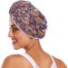 Flower Butterfly Dry Hair Cap Set | 2 Piece Quick Drying Towel & Button Headband | Super Absorbent & Soft - Buy Online on GoSupps.com