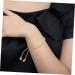 HAPINARY 10pcs Adjustable Bracelets Adjustable Cuff Bracelet Bracelets Aesthetic Bracelets for Girls Adjustable Decors Chic Wrist Jewelry Open Bracelets Beads Copper Preserve Color Golden 23X0.3cm - Buy Online on GoSupps.com