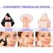 Sularpek Makeup Puff Set - 6 Soft Reusable Triangle Powder Puffs for Foundation & Loose Powder - Black & Skin Tone - Wet/Dry Makeup Application - Buy Online on GoSupps.com