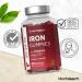 Iron Supplements | 14mg Iron Gummies with Vitamin C | 90 Vegan Gummies | for Men & Women | by Horbaach - Buy Online on GoSupps.com