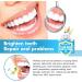 Herbal Whitening Oral Repair Foam - Super Brightening Teeth & Mouth Mousse | 30ml (5PC) - Vegan Tooth Whitening Solution - Buy Online on GoSupps.com