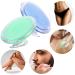 Exfoliating Brush Set for Ingrown Hair - Tbestmax 3 Pcs Body Scrubber (Blue, Green, Red) - Buy Online on GoSupps.com