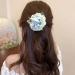 REDYY Peony Flower Hairpins Hot Girl Chinese Peony Flower Hair Clip Wedding Hair Clip For Woman Ponytail Hair Clip Hair Blue and green butte - Buy Online on GoSupps.com