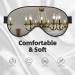 SSIMOO Ball Room Chandelier Sleep Mask - Adjustable Breathable & Fashionable Eye Mask for Comfortable Sleep | International Shipping - Buy Online on GoSupps.com
