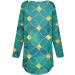 Elegant Women's Loose Long Sleeve Blouse - Casual Office Tunic & Sweater in Green - Buy Online on GoSupps.com