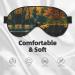 Deer Bear Moose Print Unisex Eye Mask | Soft Light-Blocking Sleeping Mask for Comfortable Sleep - Buy Online on GoSupps.com