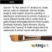 KINGART Finesse 8400 Angle Shader Brush - Kolinsky Sable Synthetic Blend - Watercolor Artist Brush (1/8) - Buy Online on GoSupps.com