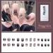 24pcs Glitter Black False Acrylic Stick on Nails - Ballet French Style Press On Nails for Women and Girls - Buy Online on GoSupps.com