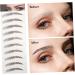 FRCOLOR 10 Sheets Eyebrow 3d Sticker Makeup Stickers Eyebrow Tool Eyebrow Tattoos Stickers Transfer Stickers - Buy Online on GoSupps.com
