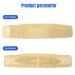 Lumbar Supports Back Braces for Lower Back Pain Relief Breathable Back Support Belt Adjustable Lumbar Support Belt Reinforced Bones Back Pain Belt M - Buy Online on GoSupps.com